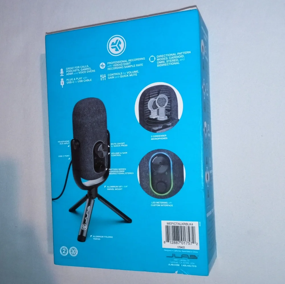 JLab Epic Talk USB Streaming & Casting Microphone